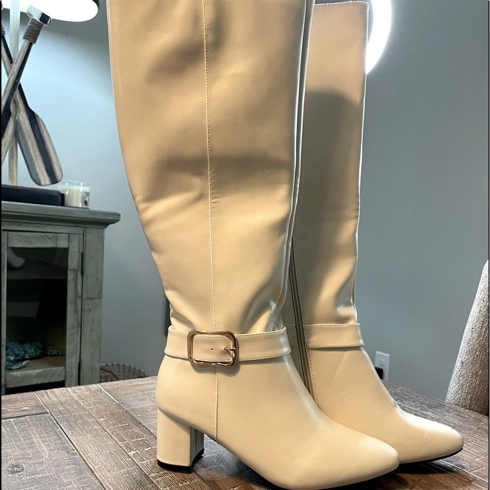 Boston Design Studio Chadwick's Zip Up Boots 8M - NWOT